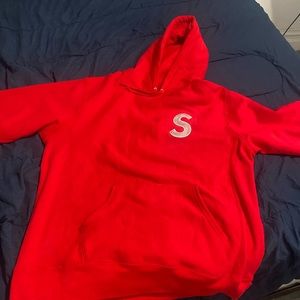 Supreme S Logo Hooded Sweatshirt